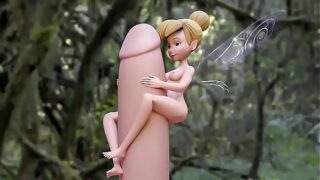 3D Hentai Tinker Bell baisée par un monstre Dick